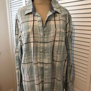 Light blue plaid